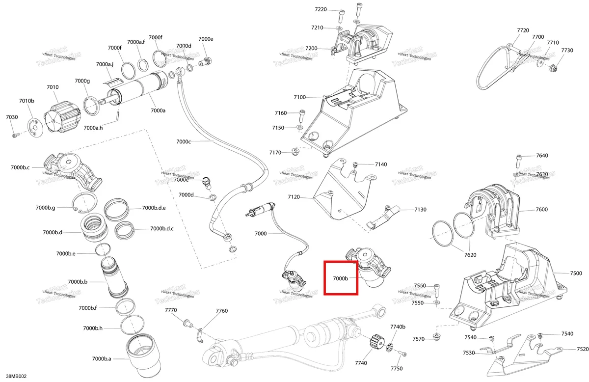 Деталь 503193778 на схеме узла 2022 Ski-Doo MXZ 850 E-TEC - X Suspension - Qas - Quick Adjustment