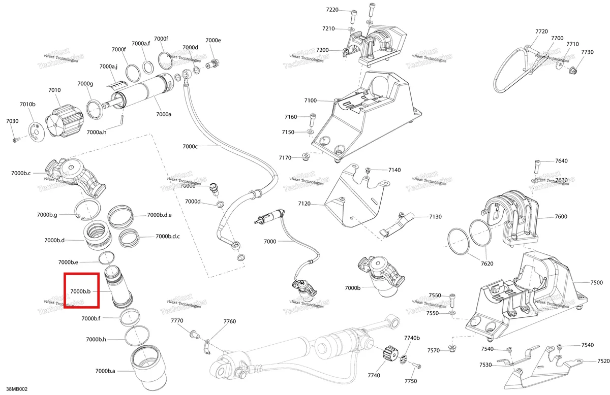 Деталь 503193779 на схеме узла 2022 Ski-Doo MXZ 850 E-TEC - X Suspension - Qas - Quick Adjustment