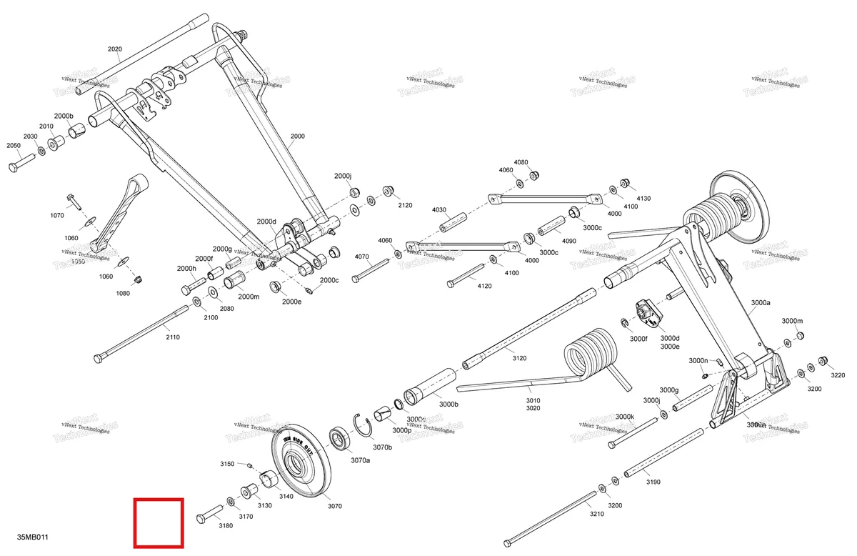 Деталь 503194679 на схеме узла Suspension - Rear - Upper Section