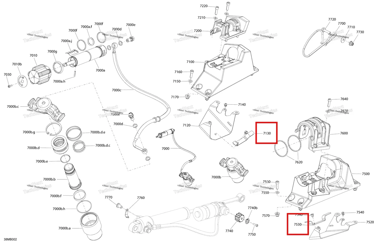 Деталь 503196020 на схеме узла 2022 Ski-Doo MXZ 850 E-TEC - X Suspension - Qas - Quick Adjustment