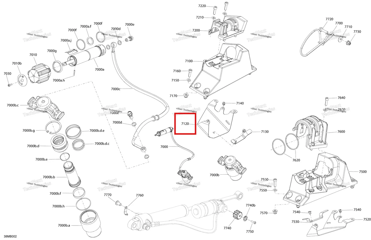 Деталь 503196022 на схеме узла 2022 Ski-Doo MXZ 850 E-TEC - X Suspension - Qas - Quick Adjustment