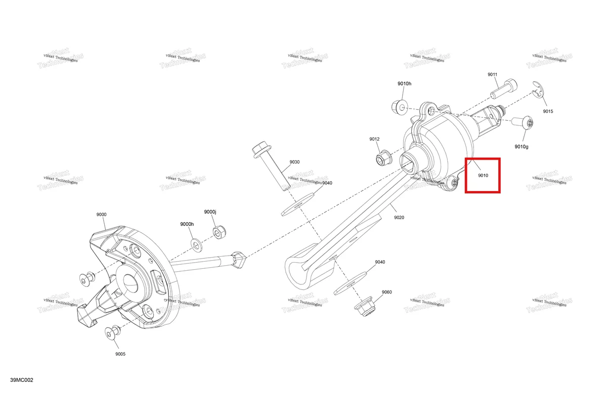Деталь 503196370 на схеме узла 2023 Ski-Doo SUMMIT 850 E-TEC - EXPERT - Package 154