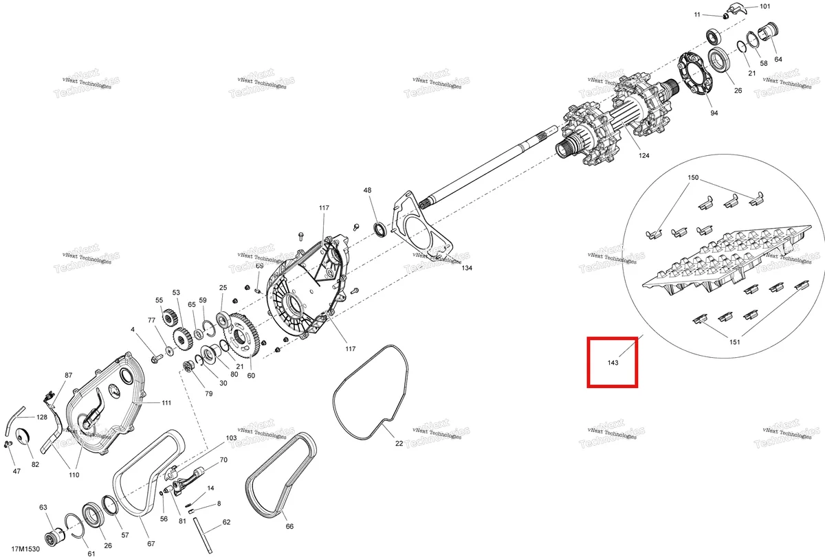 Деталь 504153015 (Track AssВґy (406 X 3923 X 59). (3900) Includes 48 To 50) на схеме узла 2015 Ski-Doo TUNDRA XTREME 600HOETEC XU-154 Drive System
