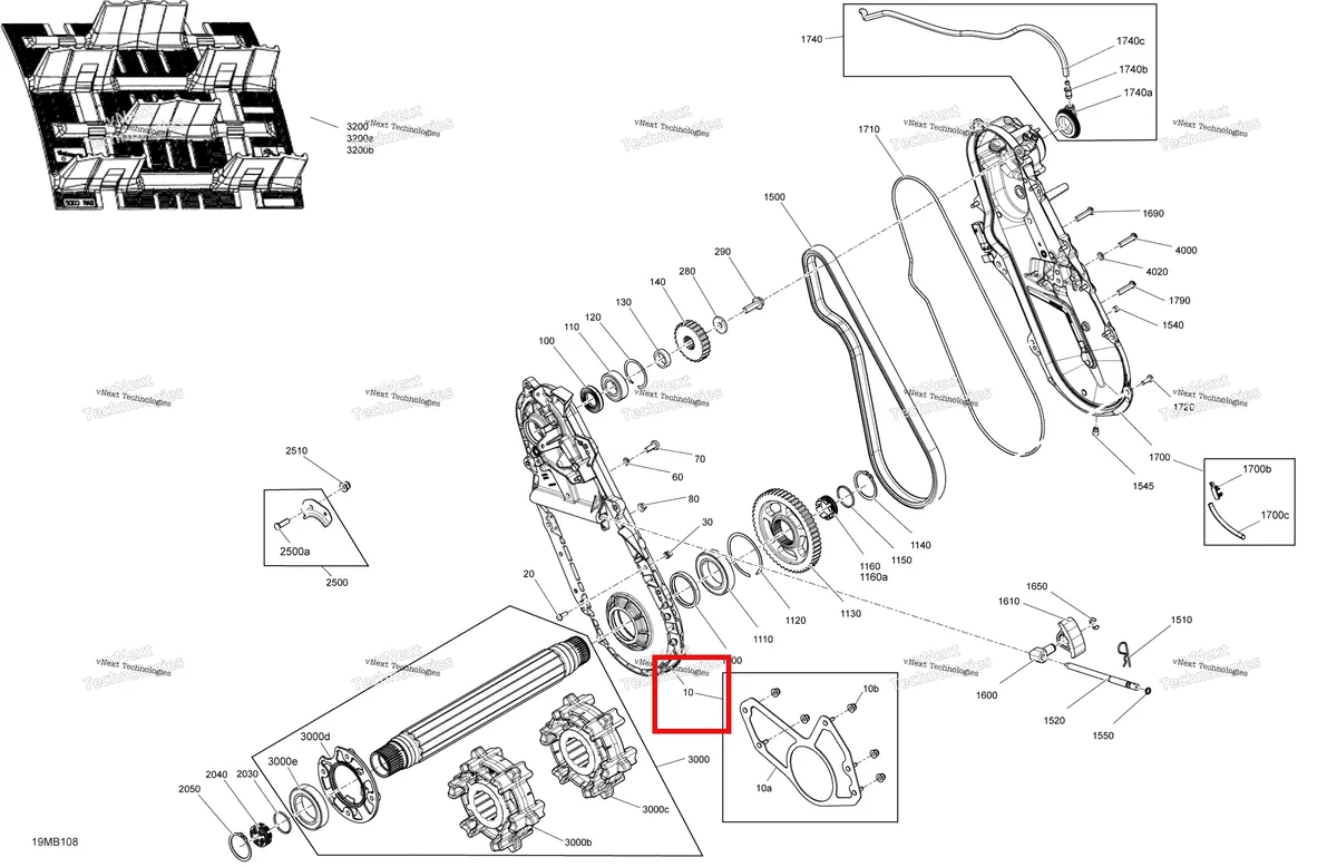 Деталь 504154102 на схеме узла 2022 Ski-Doo SUMMIT 850 E-TEC - X - Package 165