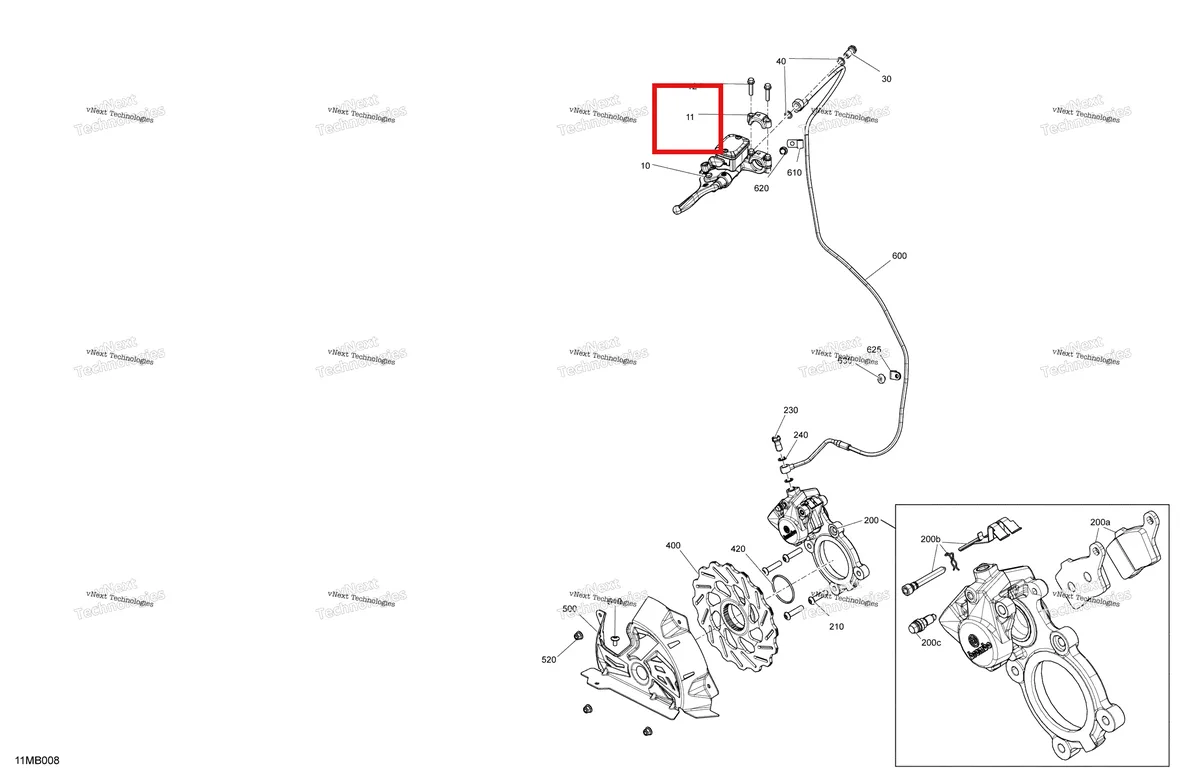 Деталь 507032716 на схеме узла 2022 Ski-Doo SUMMIT 850 E-TEC - X with EXPERT Package - 154