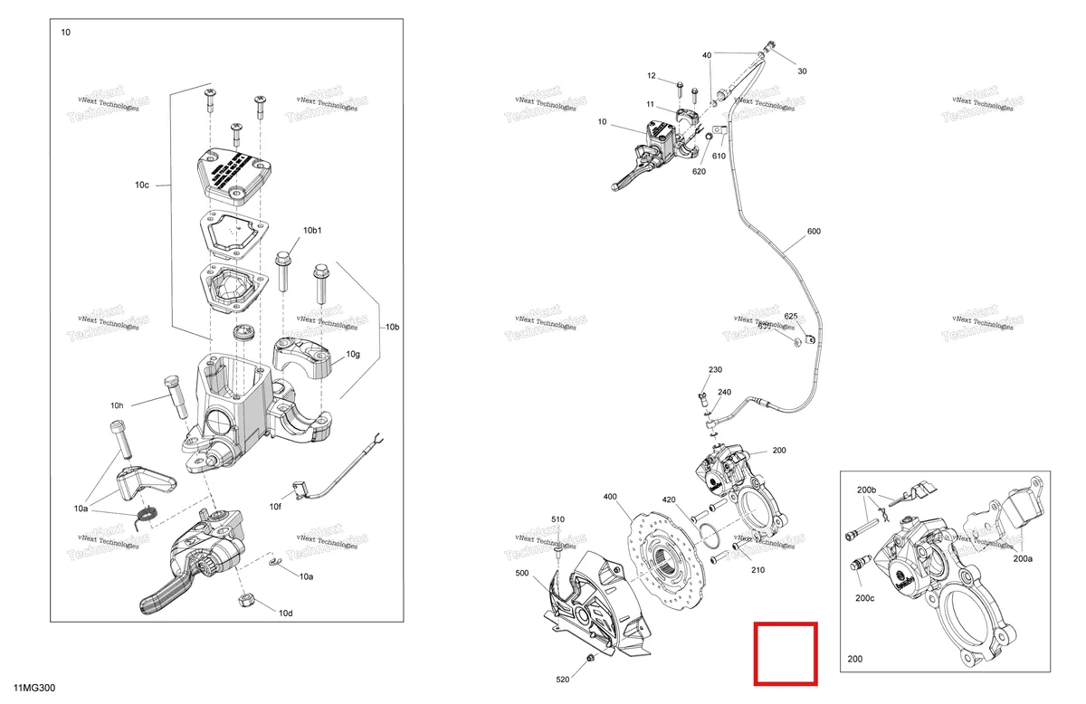 Схема применяемости: Mounting хомут включает 10 b to 10 b1 Ski-Doo Expedition LE 900 ACE Turbo (2026) (507032736)