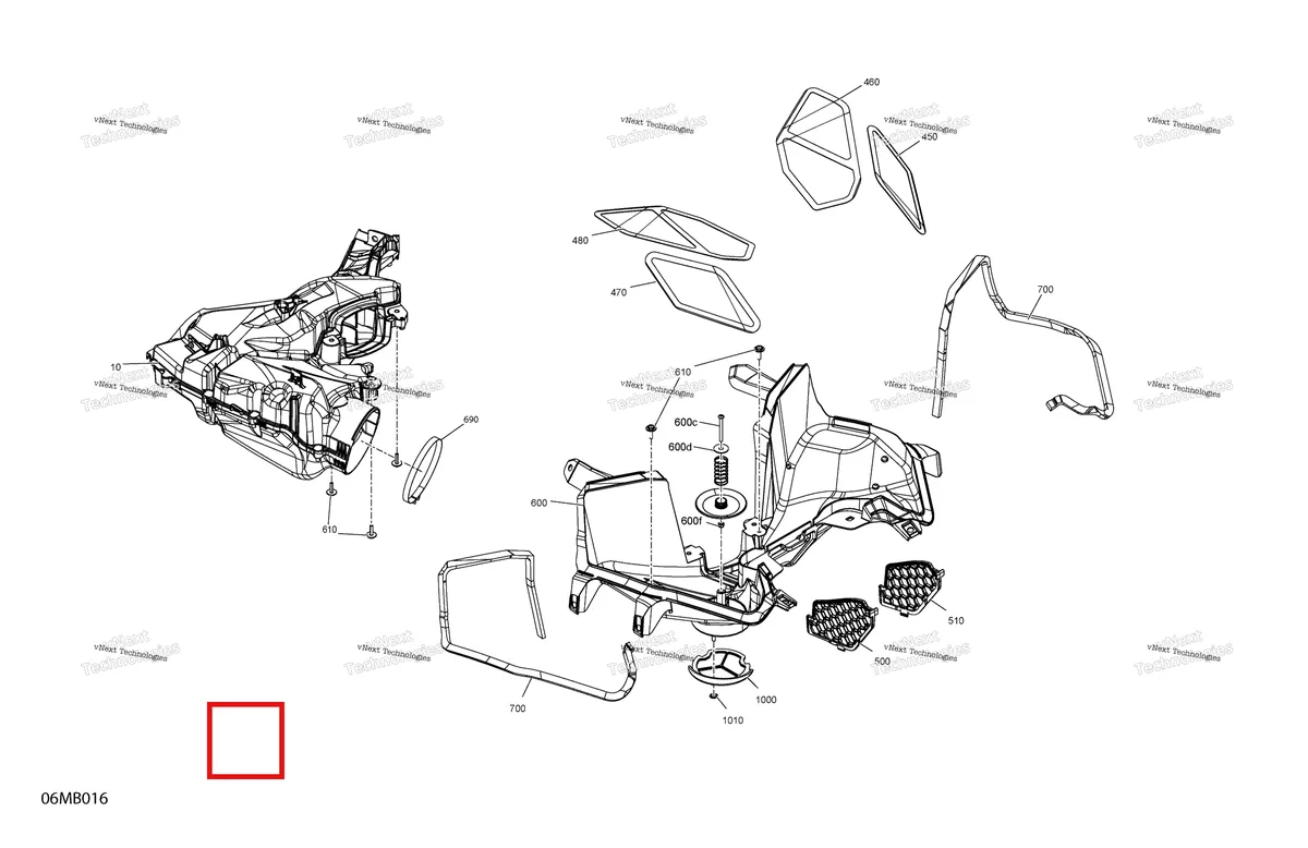 Деталь 508001044 на схеме узла 2022 Ski-Doo SUMMIT 850 E-TEC - X - Package 154