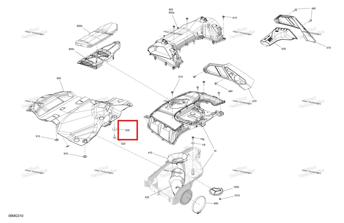 Схема применяемости: Thermal Insulation Ski-Doo Expedition LE 900 ACE Turbo (2026) (508001358)