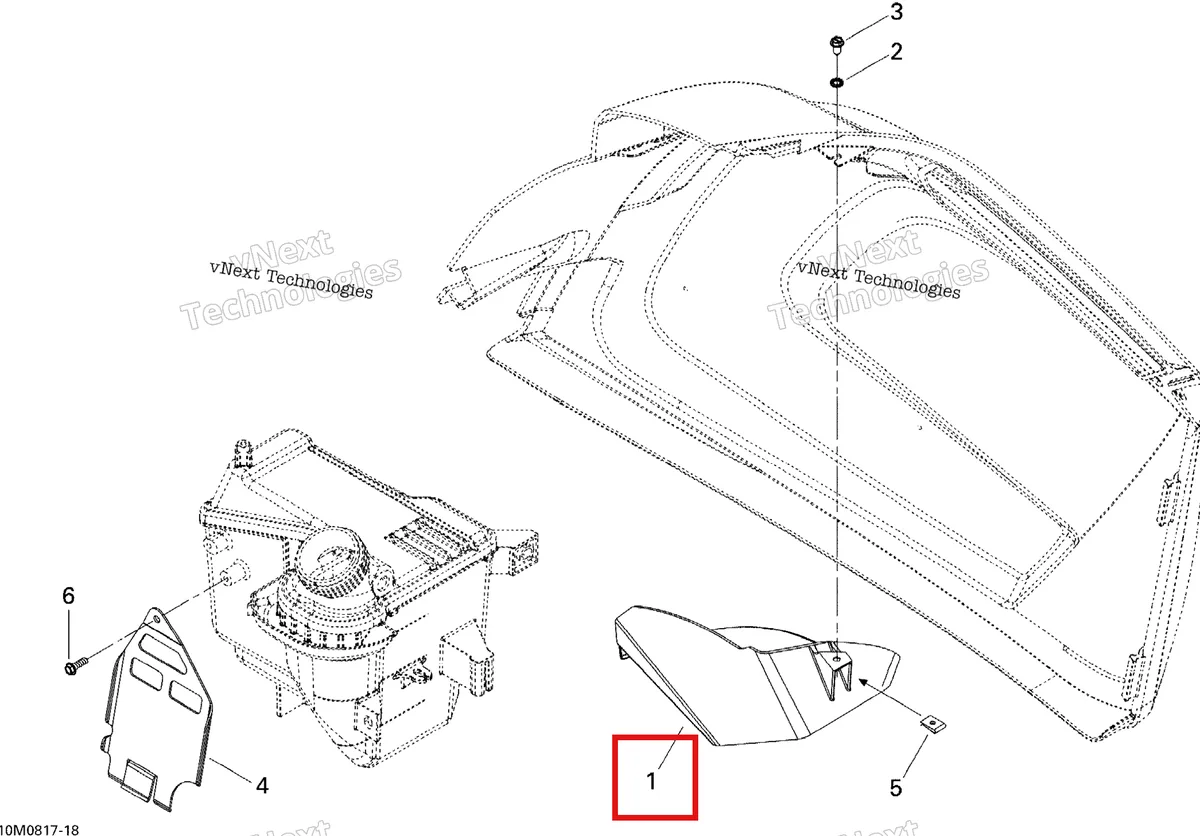 Деталь 509000326 (Выпускной Канал) на схеме узла 2008 Ski-Doo Freestyle SESSION 300F Cooling System