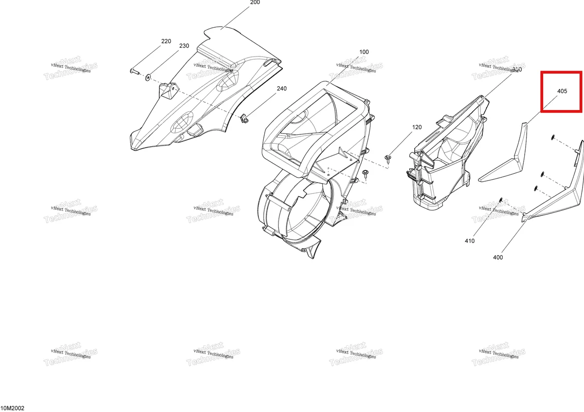 Деталь 509000574 (Пена) на схеме узла 2020 Ski-Doo EXPEDITION SPORT 550F Cooling - System