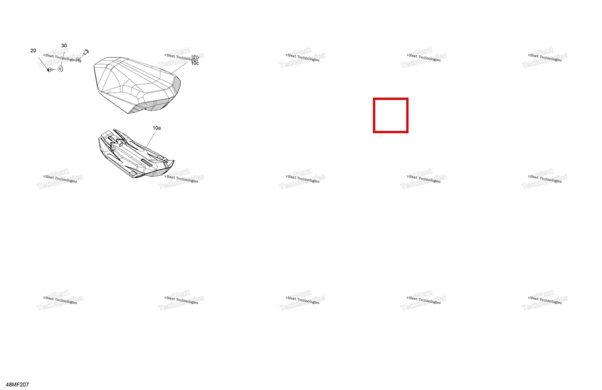 Деталь 510006538 на схеме узла 2026 Ski-Doo SUMMIT - Adrenaline - 600R E -TEC - CDTB - Catalyst Gray - 16X146X2.5PF Track - SHOT starter Body - Seat