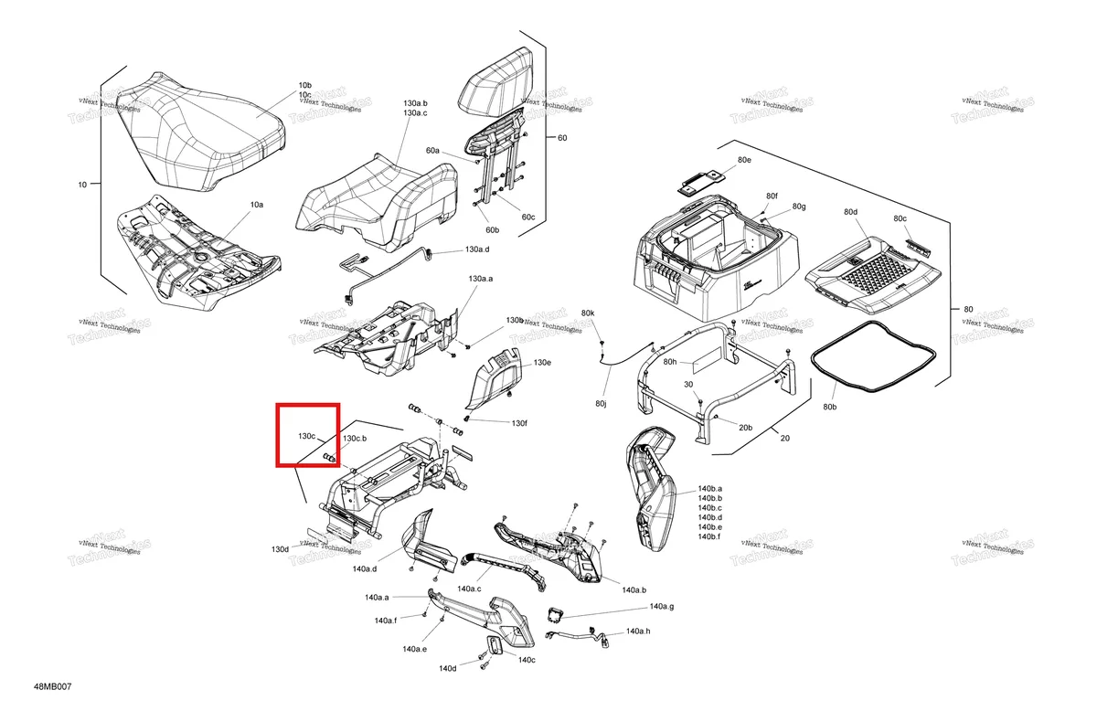 Деталь 510006817 на схеме узла Body - Seat