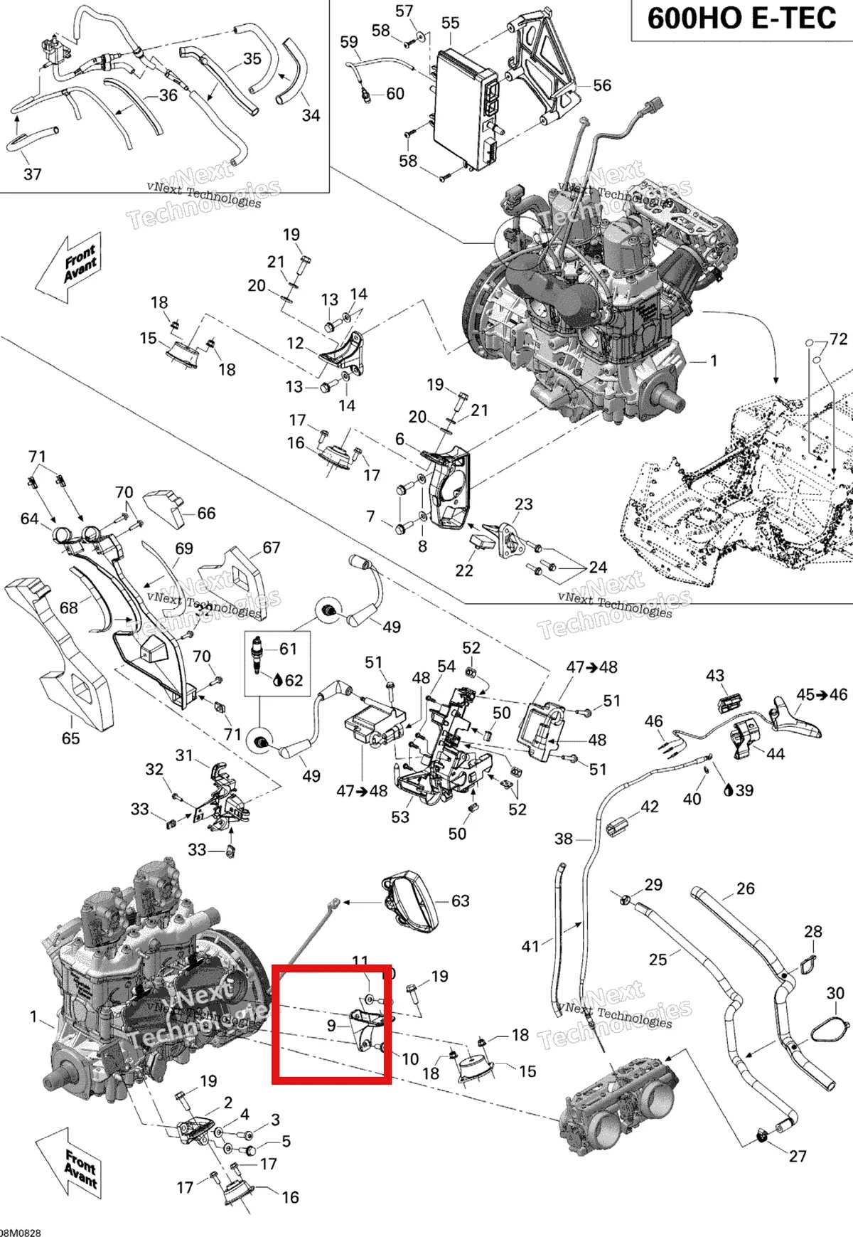 Деталь 512060114 на схеме узла Engine And Engine Support