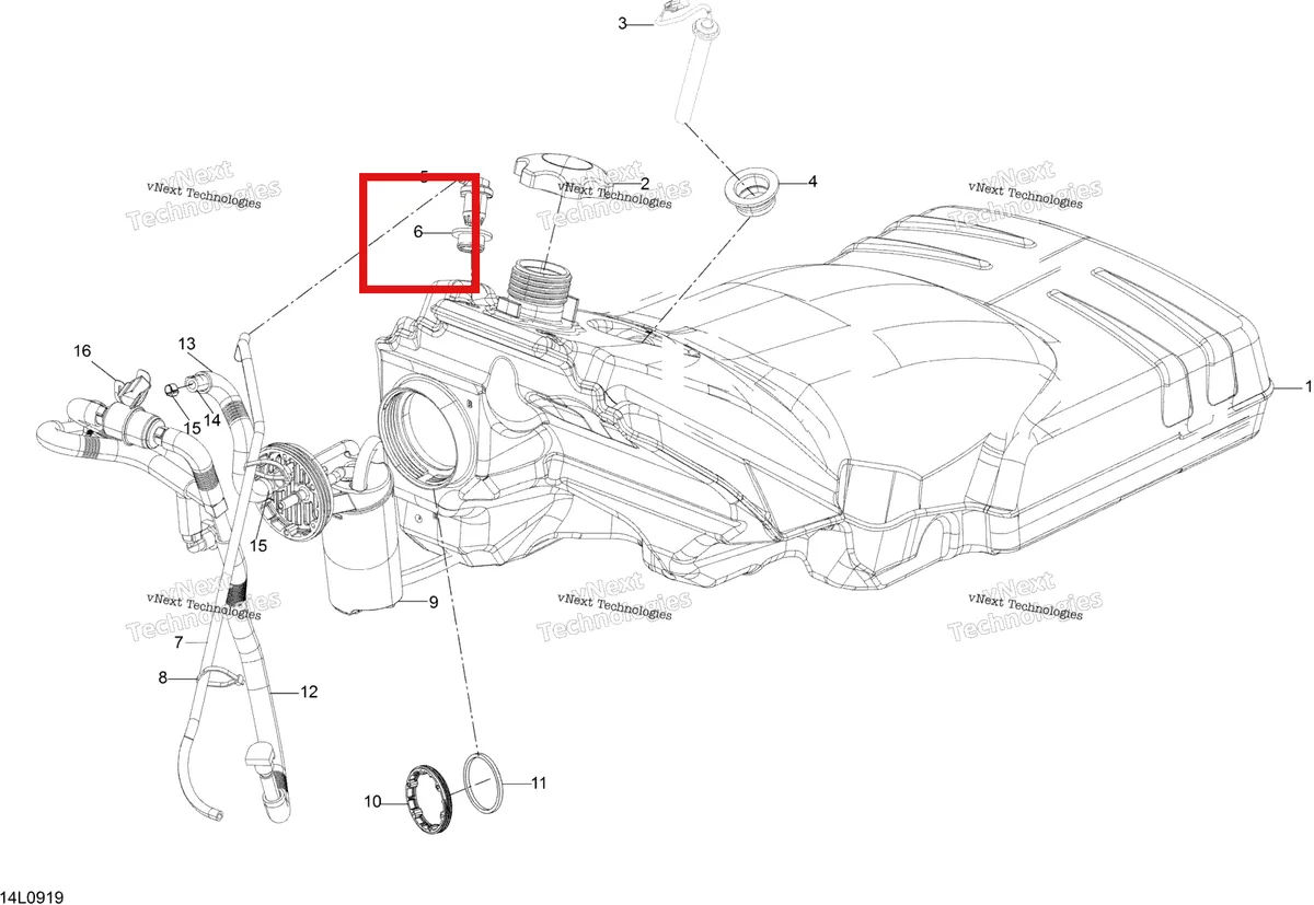 Схема применяемости: Втулка резиновая Ski-Doo Expedition TUV 600 H.O. SDI REV-XU (2009) (513033189)