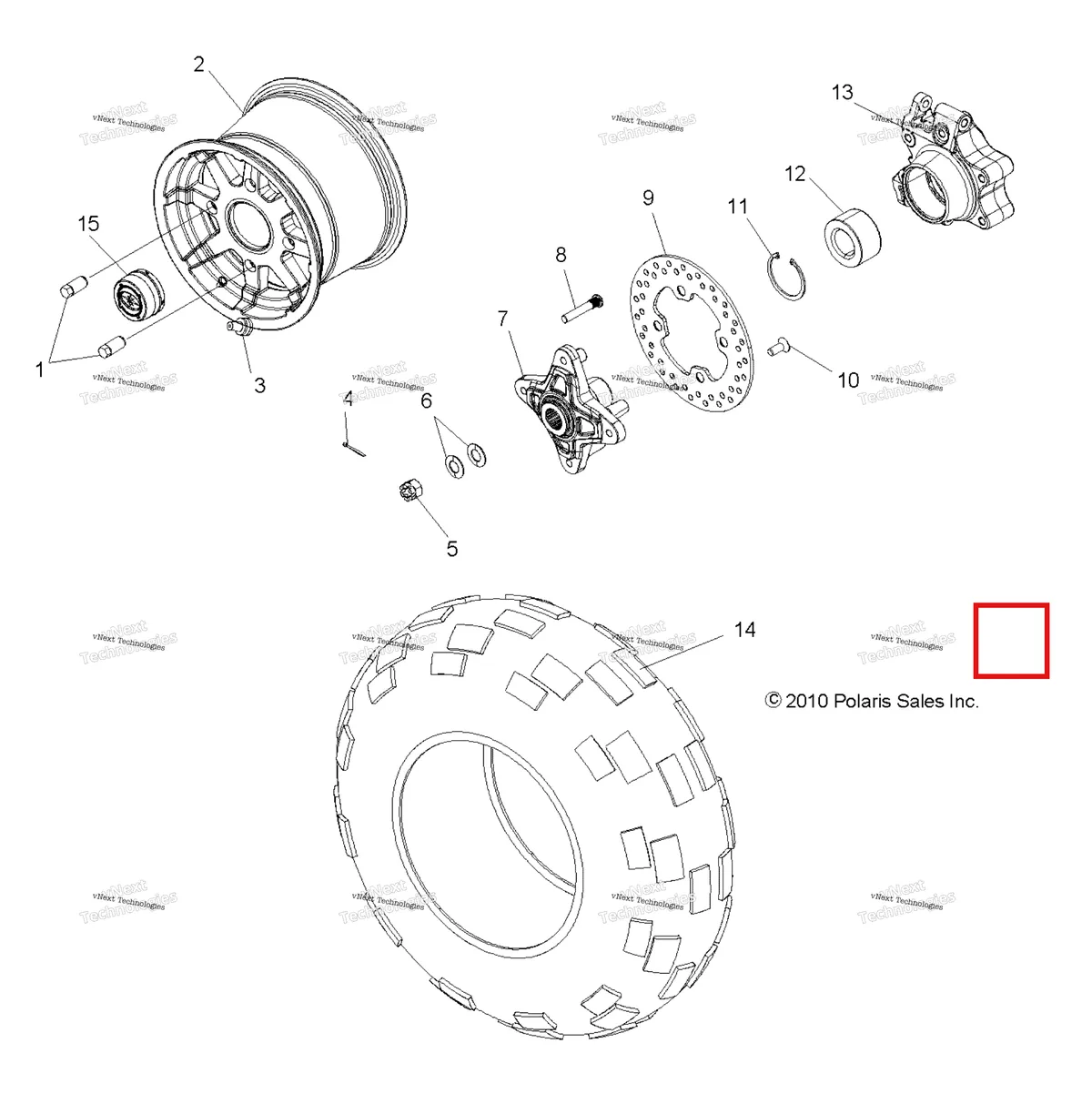 Деталь 5137278 на схеме узла Wheels, Rear