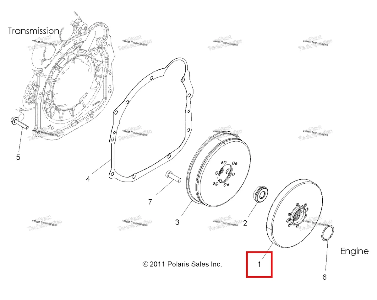 Деталь 5137772 на схеме узла Drive Train, Drive Coupler