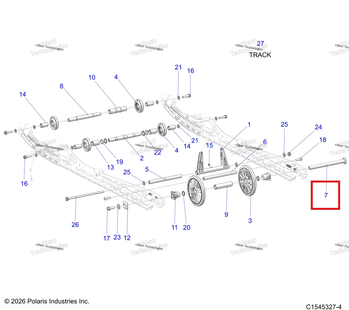 Деталь 5139411 на схеме узла Suspension, Rear S27tgm9b