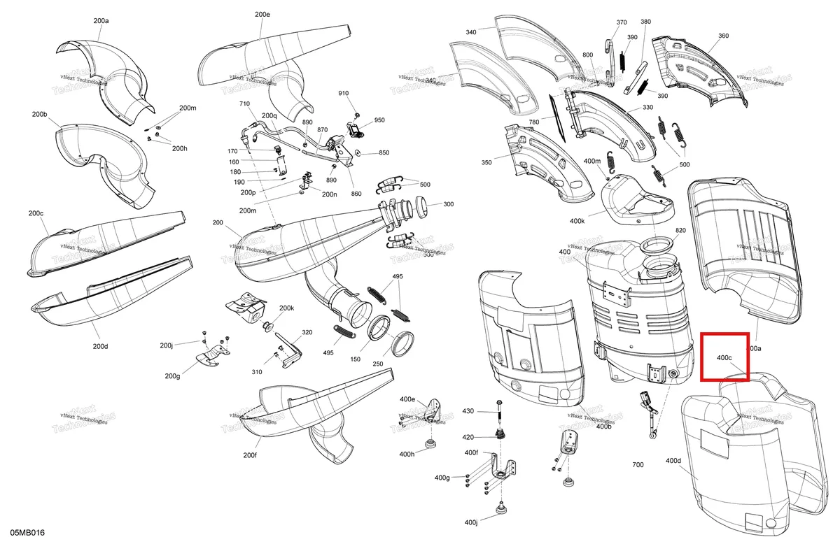 Деталь 514055695 на схеме узла 2022 Ski-Doo SUMMIT 850 E-TEC TURBO - X - Package 154