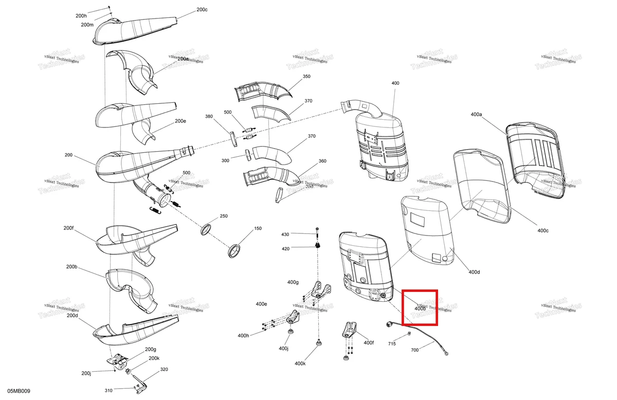 Деталь 514056042 на схеме узла Engine - Exhaust