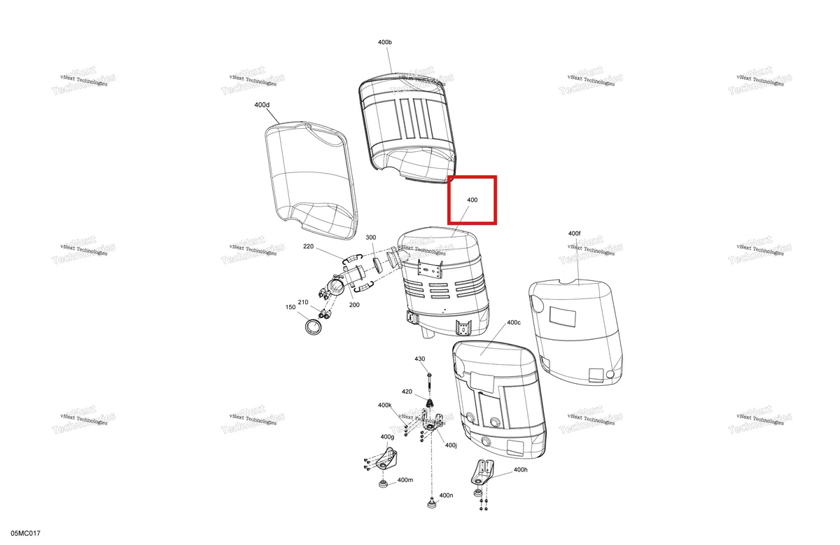 Деталь 514056181 на схеме узла Engine - Exhaust