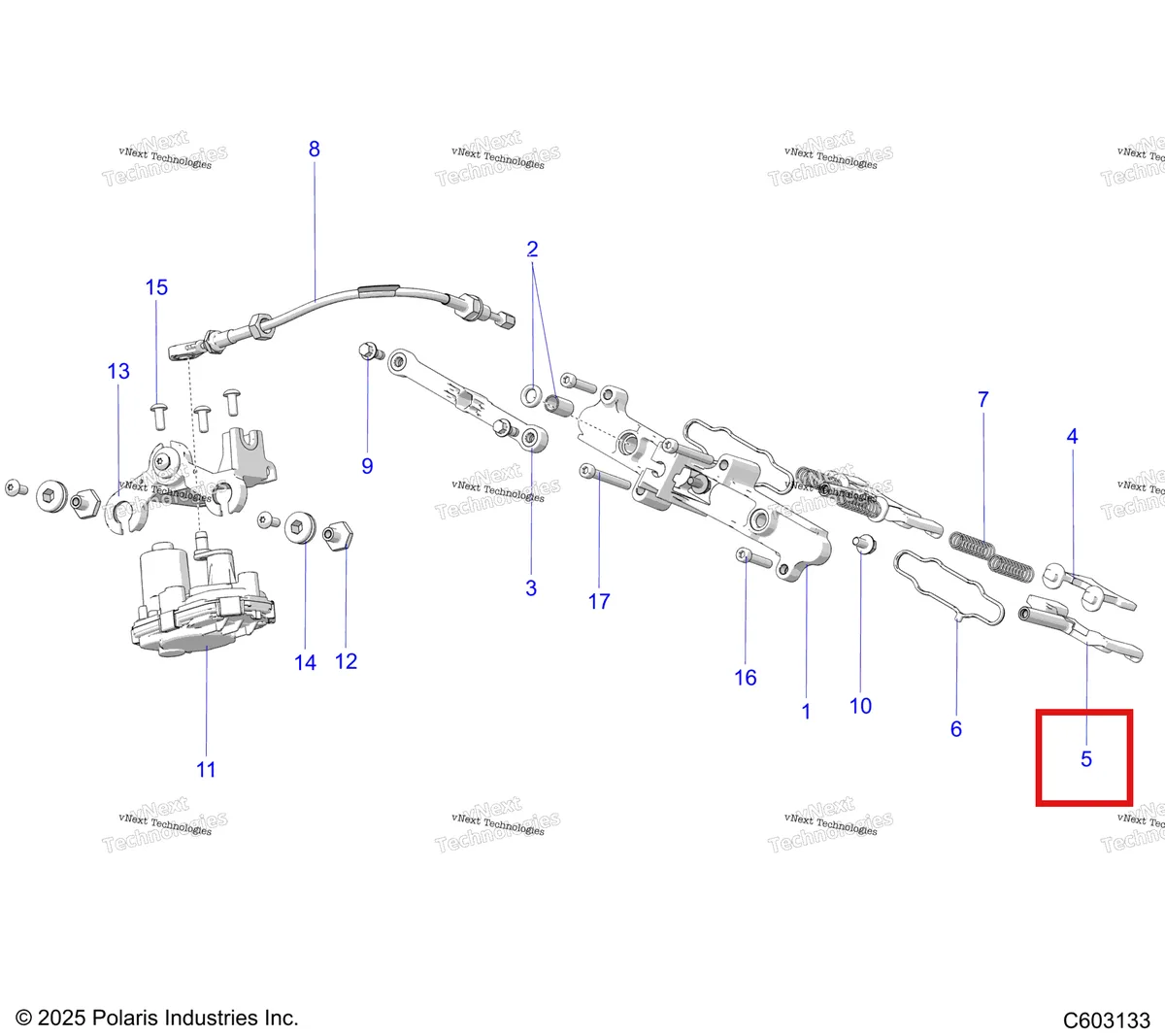 Деталь 5142216 на схеме узла Engine, Exhaust Valve And Actuator S27ajn8rs