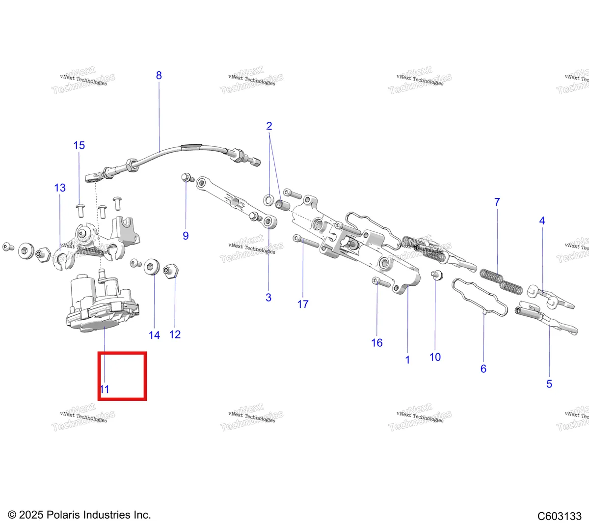Деталь 5142973 на схеме узла Engine, Exhaust Valve And Actuator
