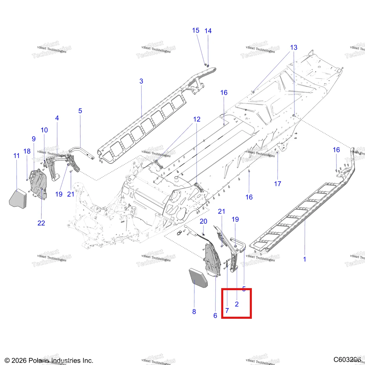 Деталь 5143787-067 на схеме узла Chassis, Footrests And Running Boards S27tfa9b