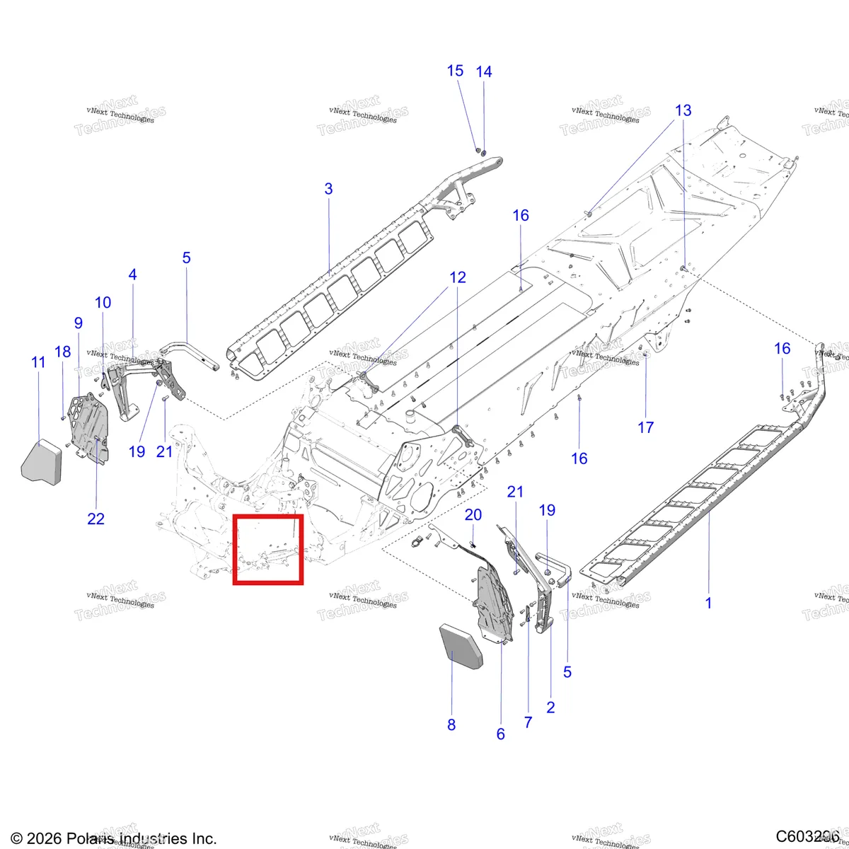 Деталь 5143788-067 на схеме узла Chassis, Footrests And Running Boards S27tfb6r