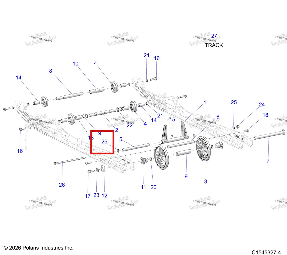 Деталь 5144946 на схеме узла Suspension, Rear S27tfb6r