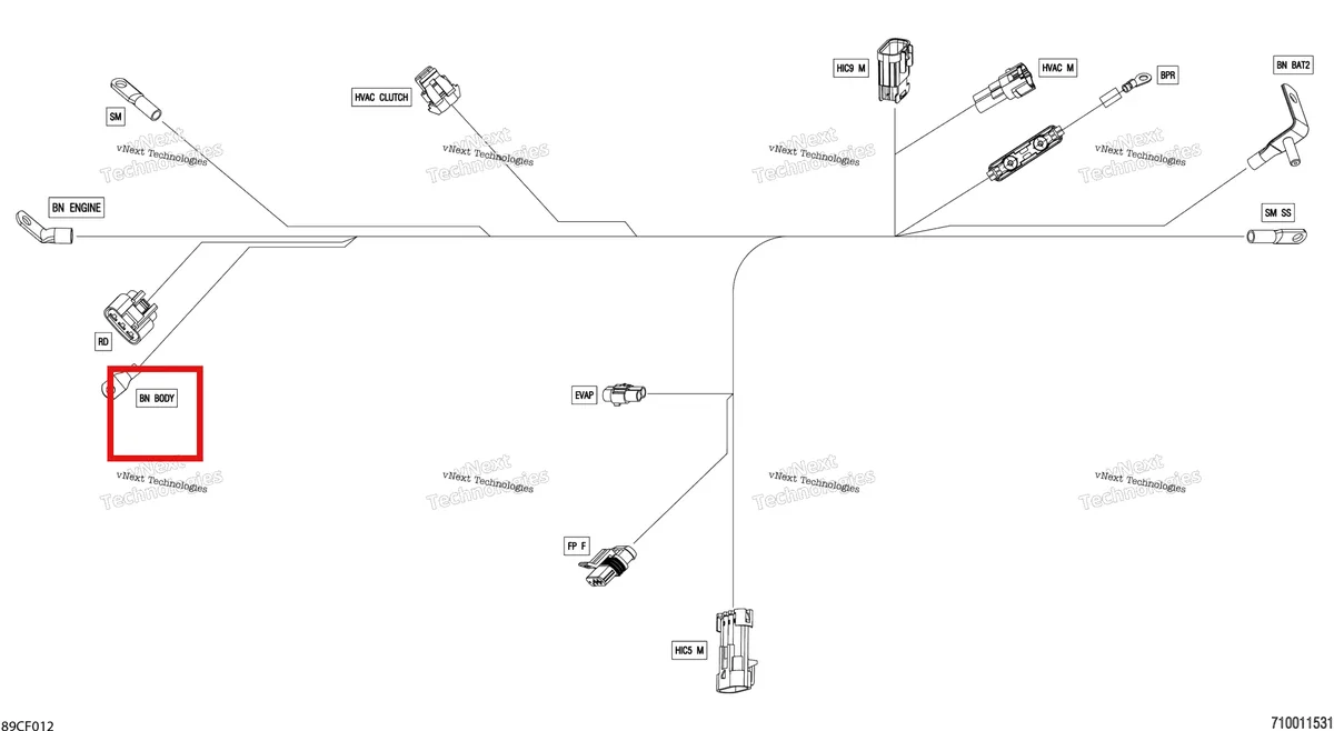 Деталь 515177214 на схеме узла 2026 Can-Am Defender - HD10 - DPSCAB - 8UTF - Compass Green - 65