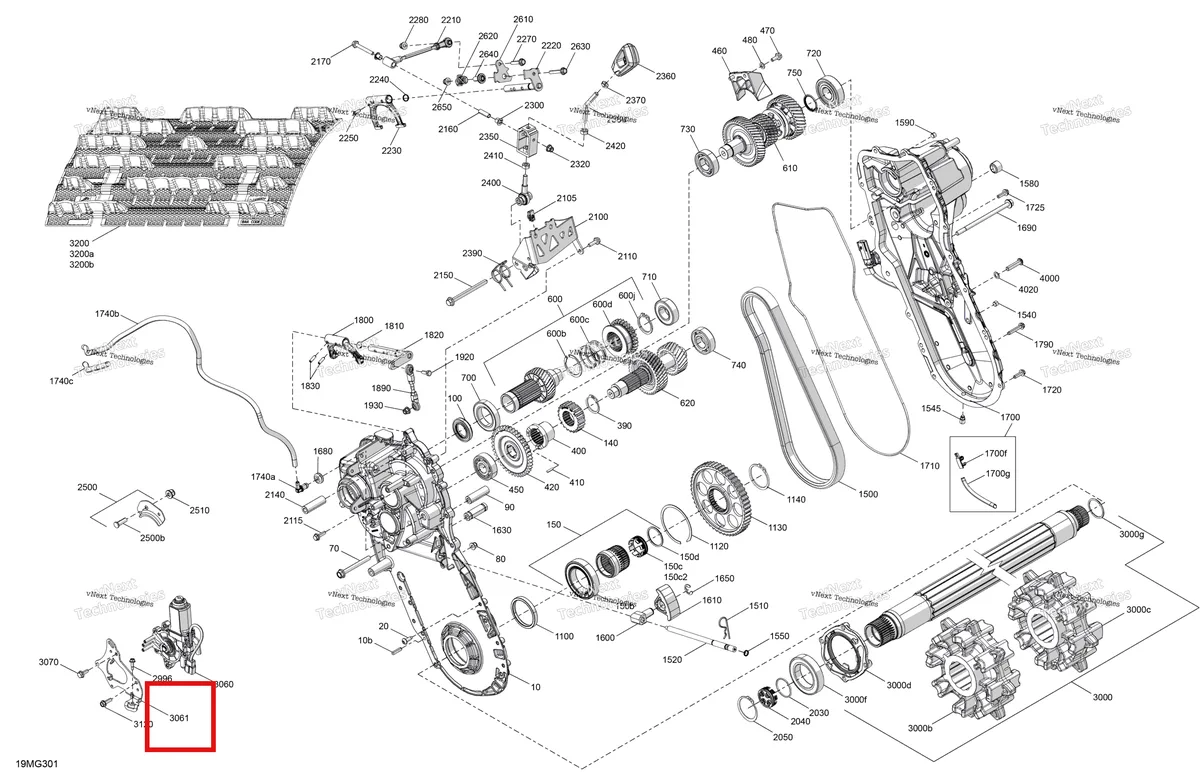 Схема применяемости: Stop пластина Ski-Doo Skandic SE 900 ACE (2026) (515179332)