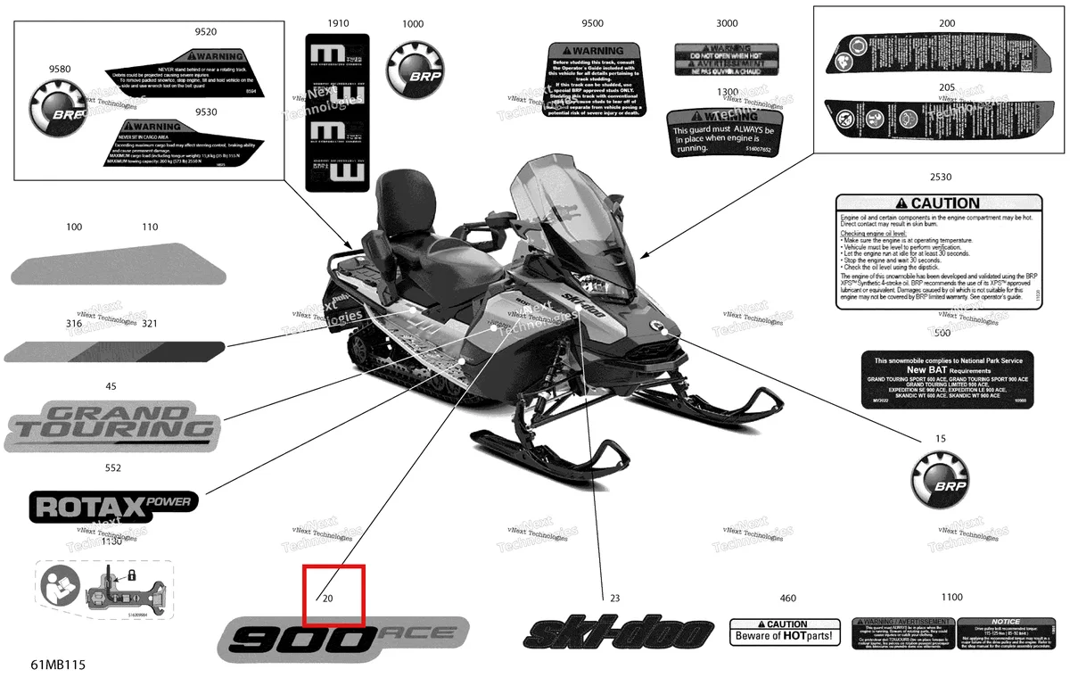 Деталь 516009855 на схеме узла Body - Decals