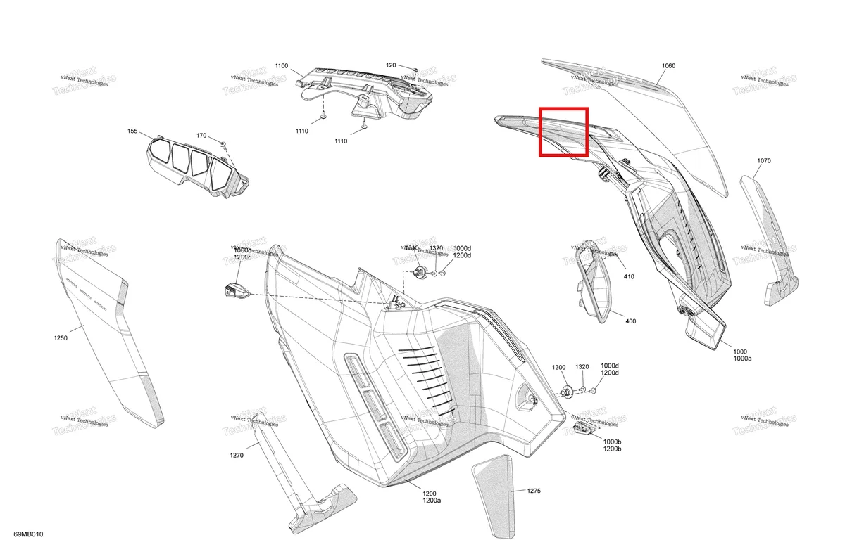 Деталь 517307049 на схеме узла Body - Side Panels