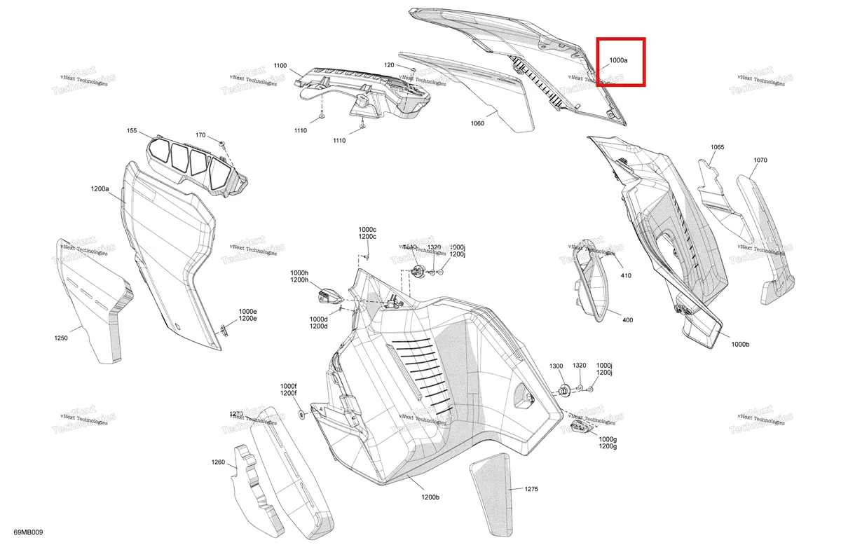 Деталь 517307118 на схеме узла Body - Side Panels