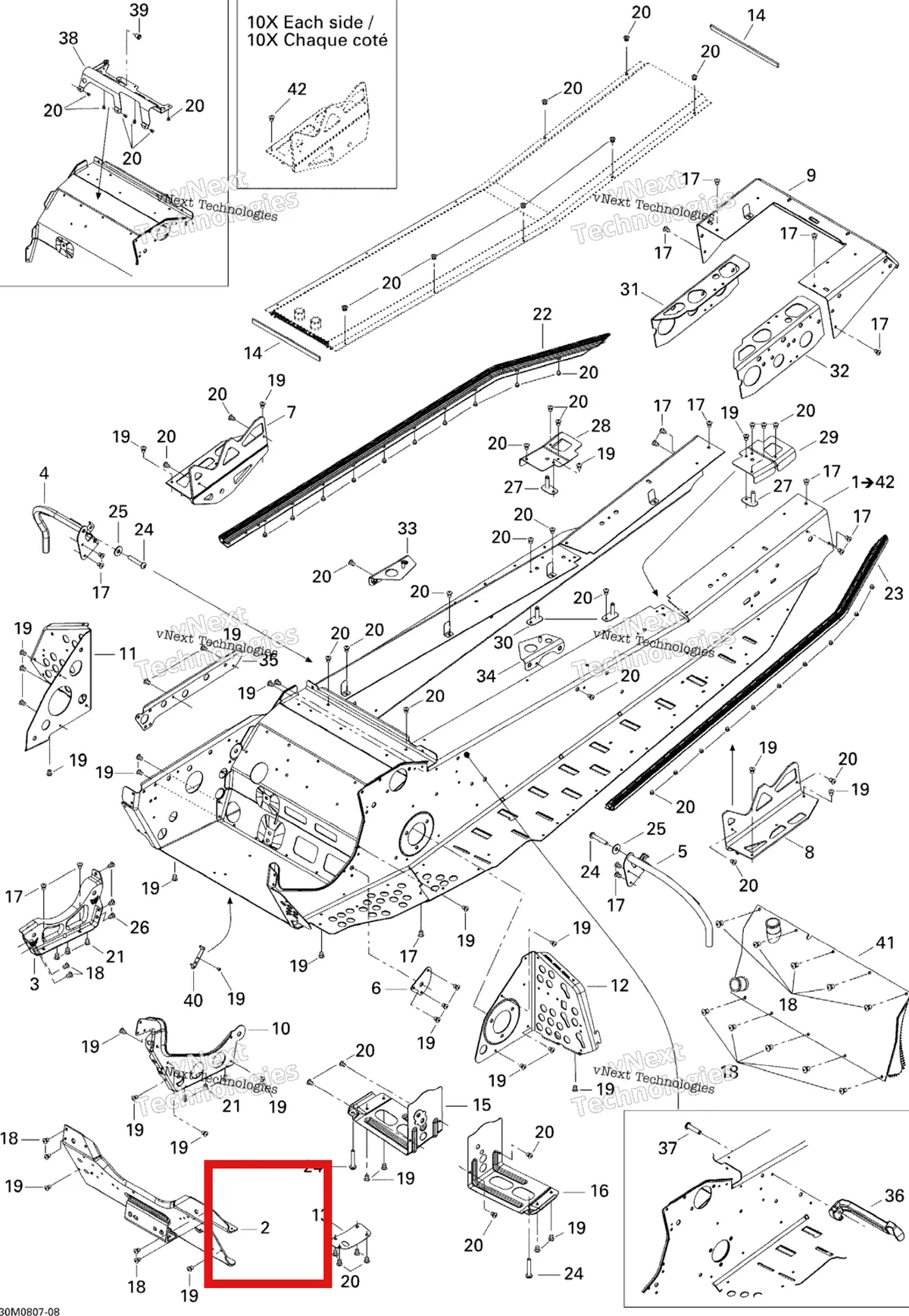 Схема применяемости: 518323239 TABLIER AVANT S*FRONT PAN WELD  Передняя панель рамы