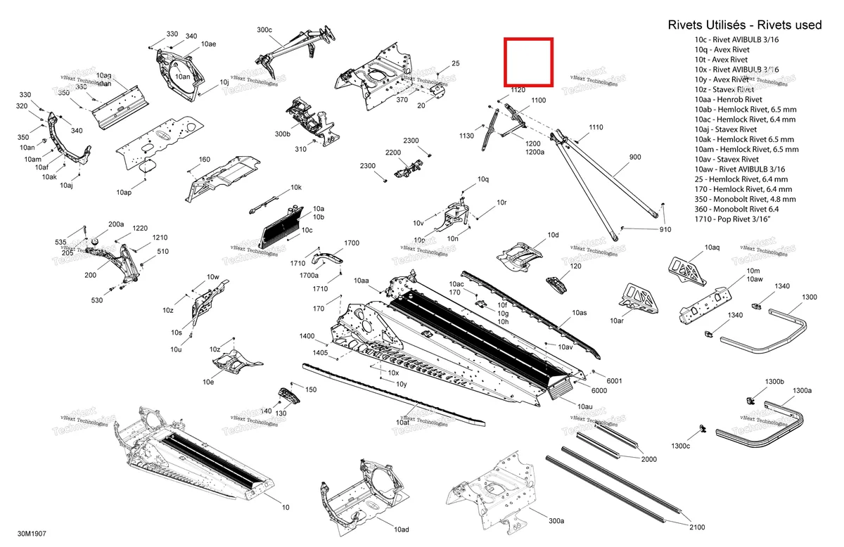 Деталь 518327565 (Член Фронта) на схеме узла 2019 Ski-Doo EXPEDITION SPORT 600 ACE Frame - 600 Ace