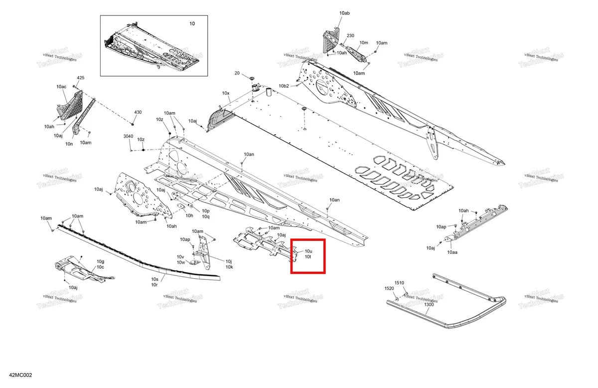 Деталь 518329646 на схеме узла Frame - System - Rear Section