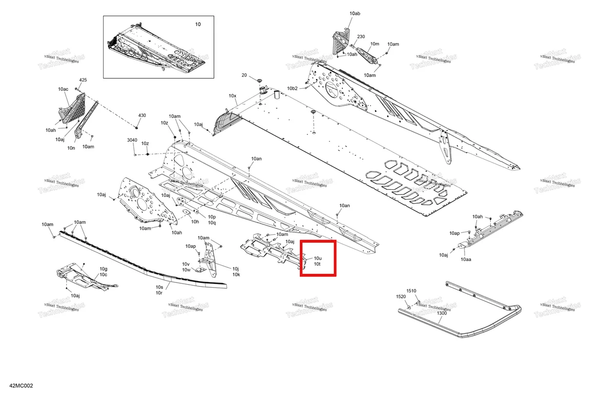 Деталь 518329647 на схеме узла Frame - System - Rear Section