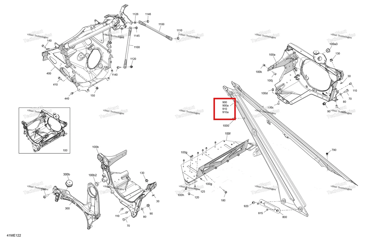 Деталь 518330063 на схеме узла 2025 Ski-Doo EXPEDITION - 600 EFI - SPORT - KASA - Neo Yellow - 154X16X1.5CH Track Frame - System - Front Section