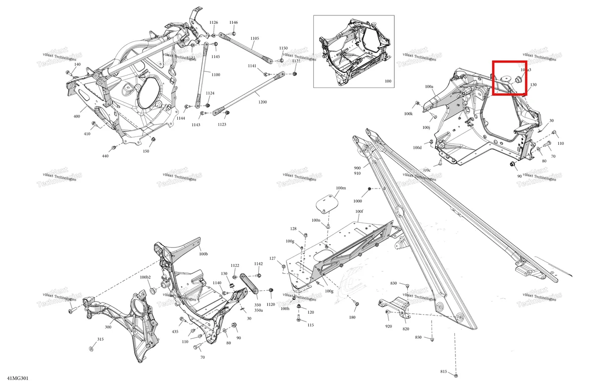 Деталь 518330916 на схеме узла 2027 Ski-Doo EXPEDITION - LE - 900 ACE - AAVB - Deep Black - 24X154X1.5CST Track Frame - System - Front Section