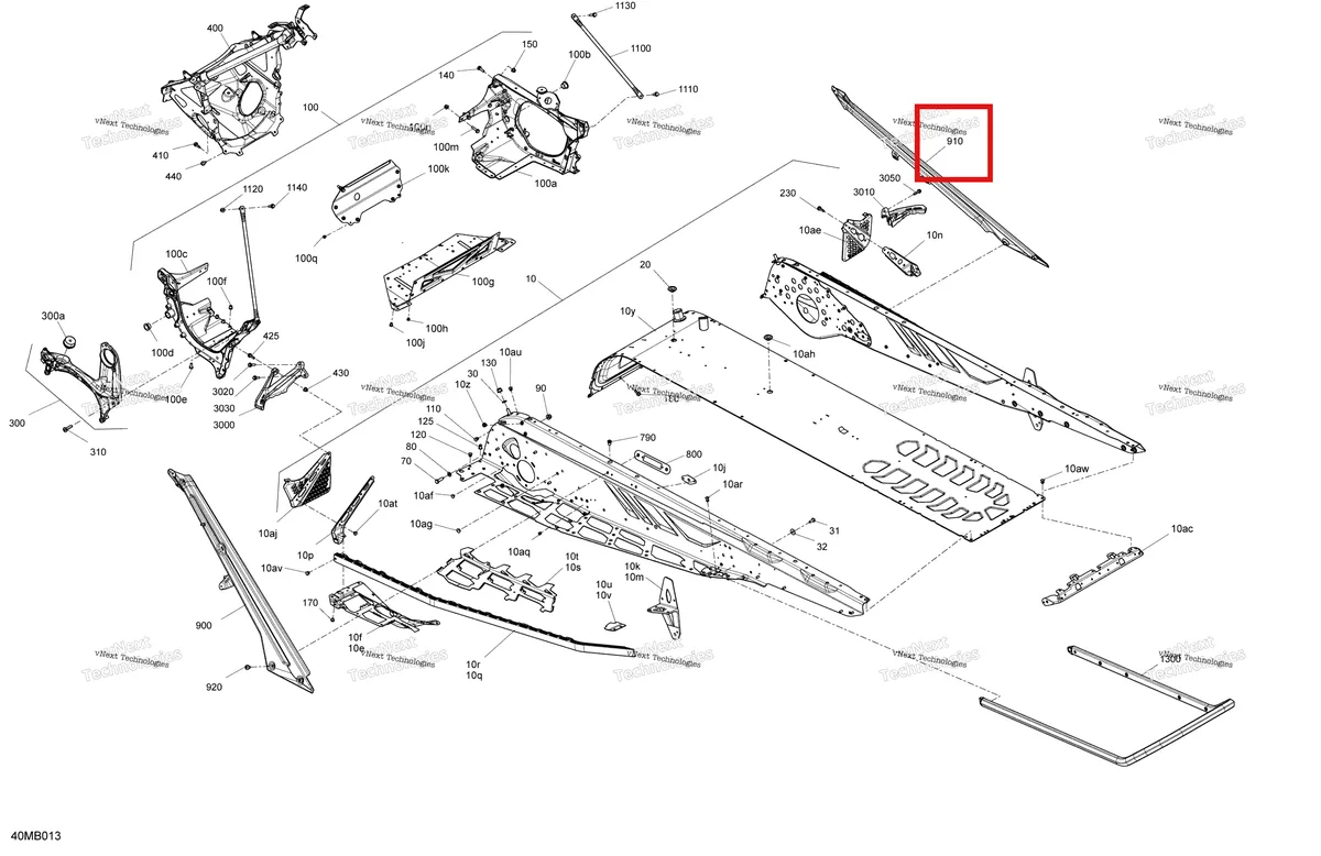 Деталь 518331053 на схеме узла Frame - System