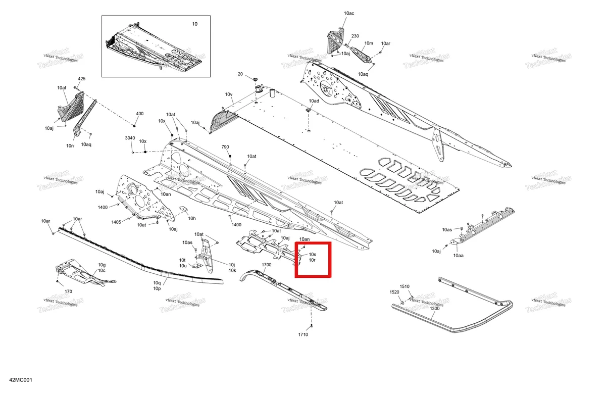 Деталь 518331564 на схеме узла Frame - System - Rear Section