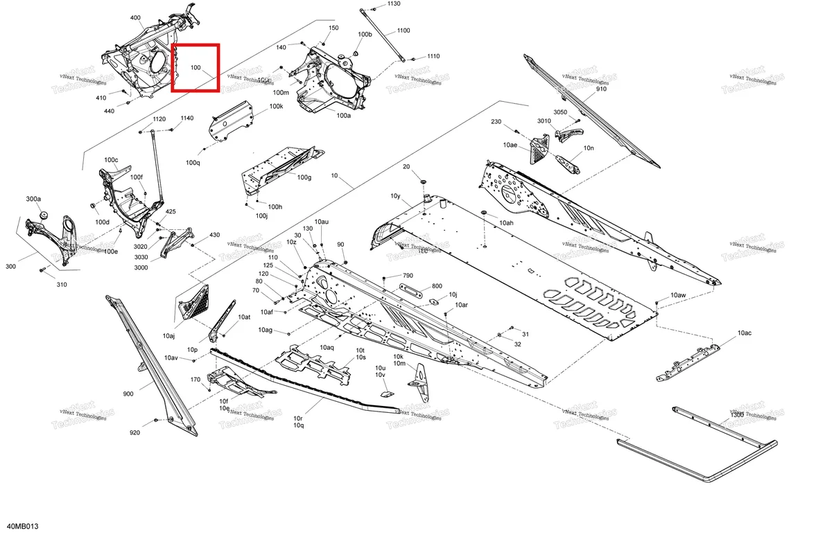 Деталь 518332719 на схеме узла Frame - System