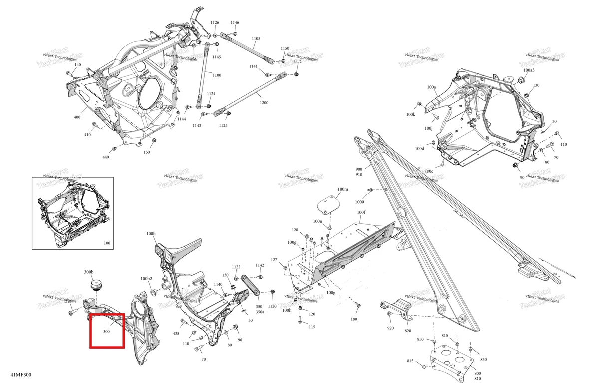 Деталь 518333691 на схеме узла 2026 Ski-Doo EXPEDITION - LE - 900 ACE TURBO R - AWTC - Neo Yellow - 24X154X1.5CST Track Frame - System - Front Section