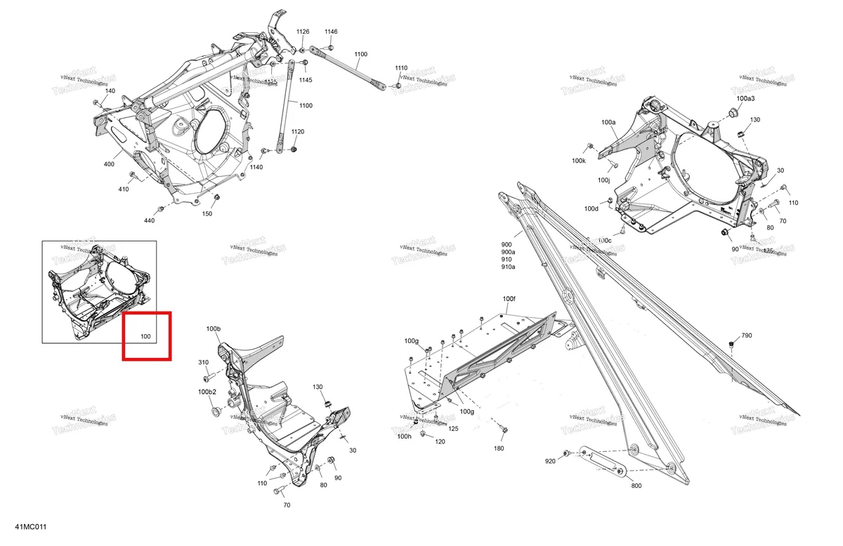 Деталь 518334515 на схеме узла 2023 Ski-Doo SUMMIT 850 E-TEC - SP - Package 146