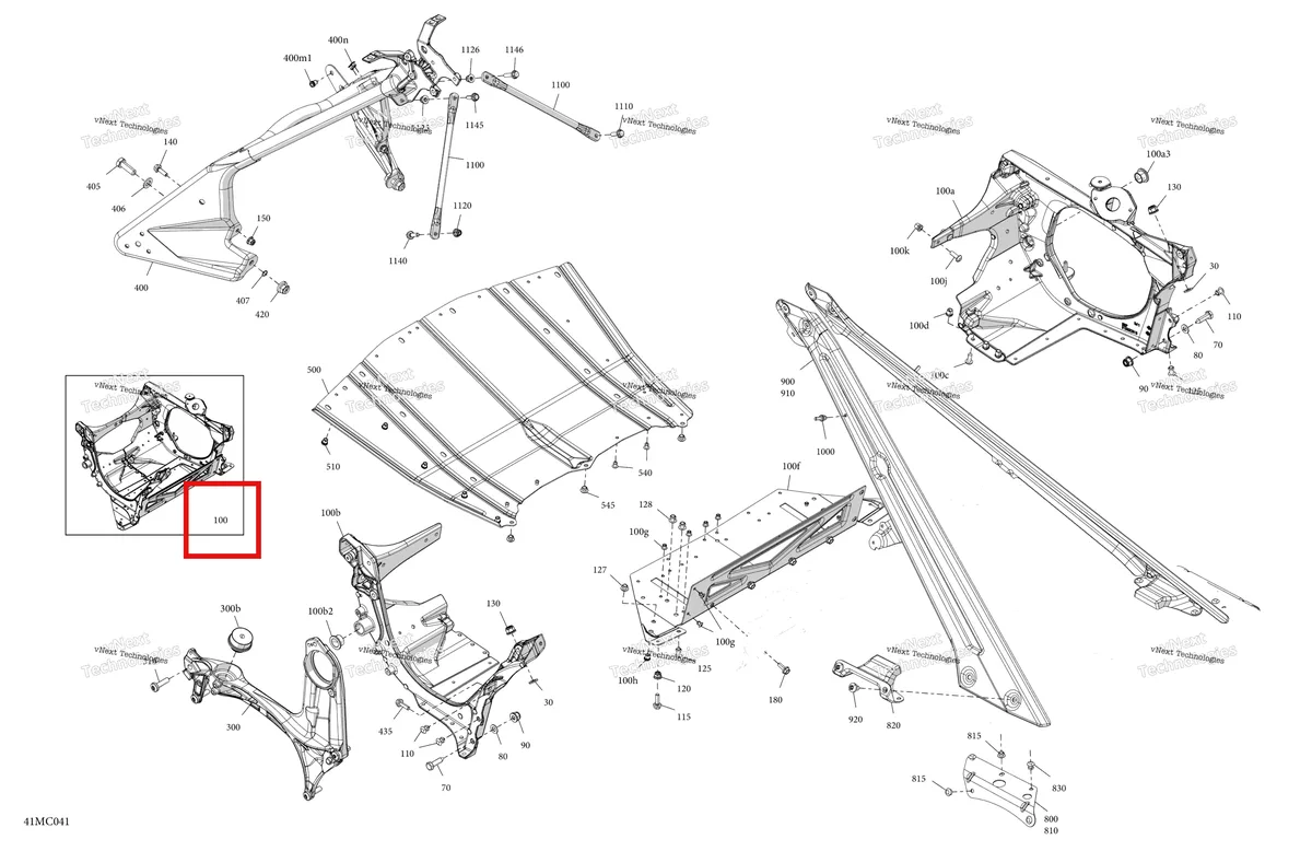 Деталь 518334604 на схеме узла Frame - System - Front Section