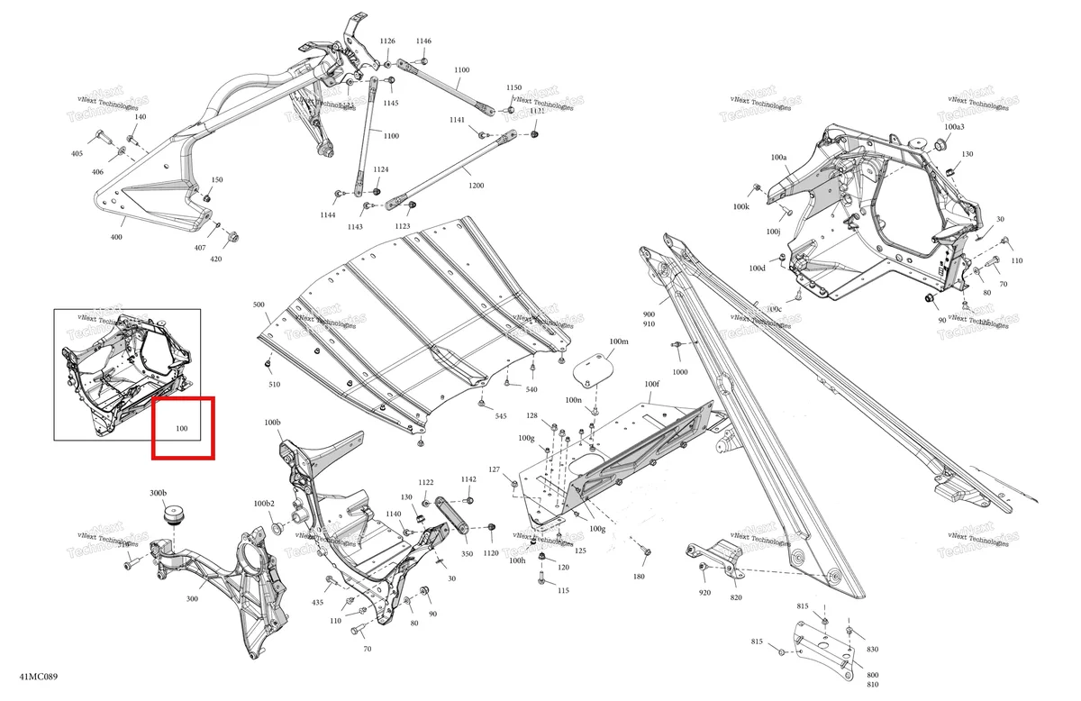 Деталь 518334605 на схеме узла Frame - System - Front Section