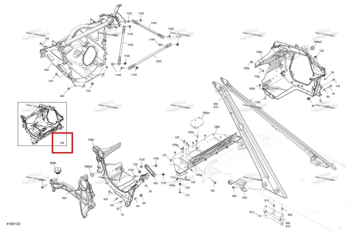 Деталь 518334691 на схеме узла 2024 Ski-Doo EXPEDITION 900 ACE - LE - AARD - Deep Black - 154X20X1.5CST Track Frame - System - Front Section