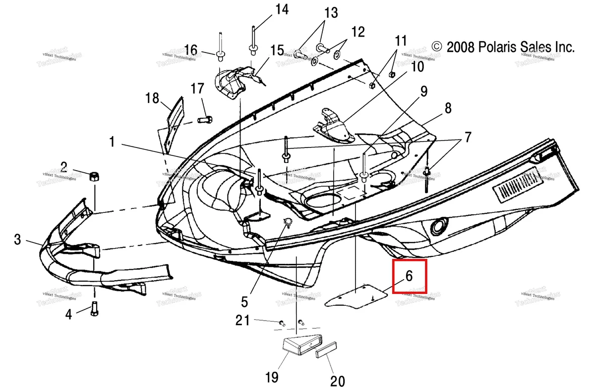 Деталь 5245853 (Деталь Dash Dekal) на схеме узла Body, Nosepan & Front Bumper