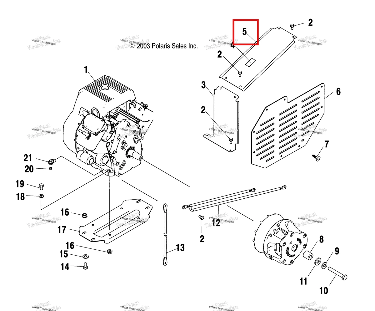 Деталь 5247211 (Деталь Decal, Rotax) на схеме узла Engine Mounting C11rb63aa/Ab